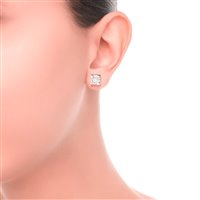 Orecchini Recarlo Donna Maria Teresa in Oro bianco Diamante 0.43 Ct E30PX265 - E30PX265